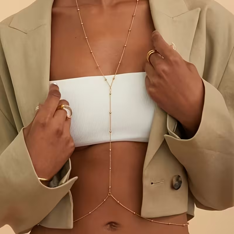 Event Suppliers - Fashion Simple Bead Chain Bohemian Women's
