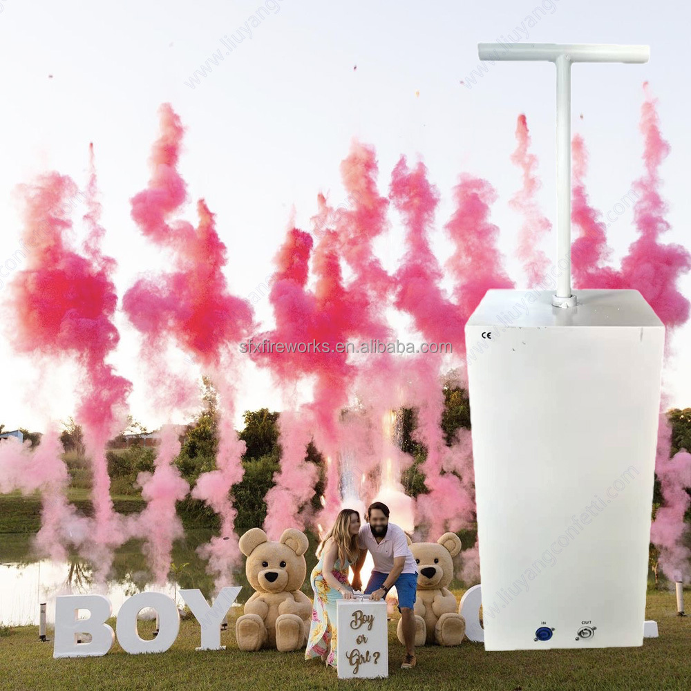 Electric Gender Reveal Smoke B - Confetti Cannon Tube ulasan dan harga