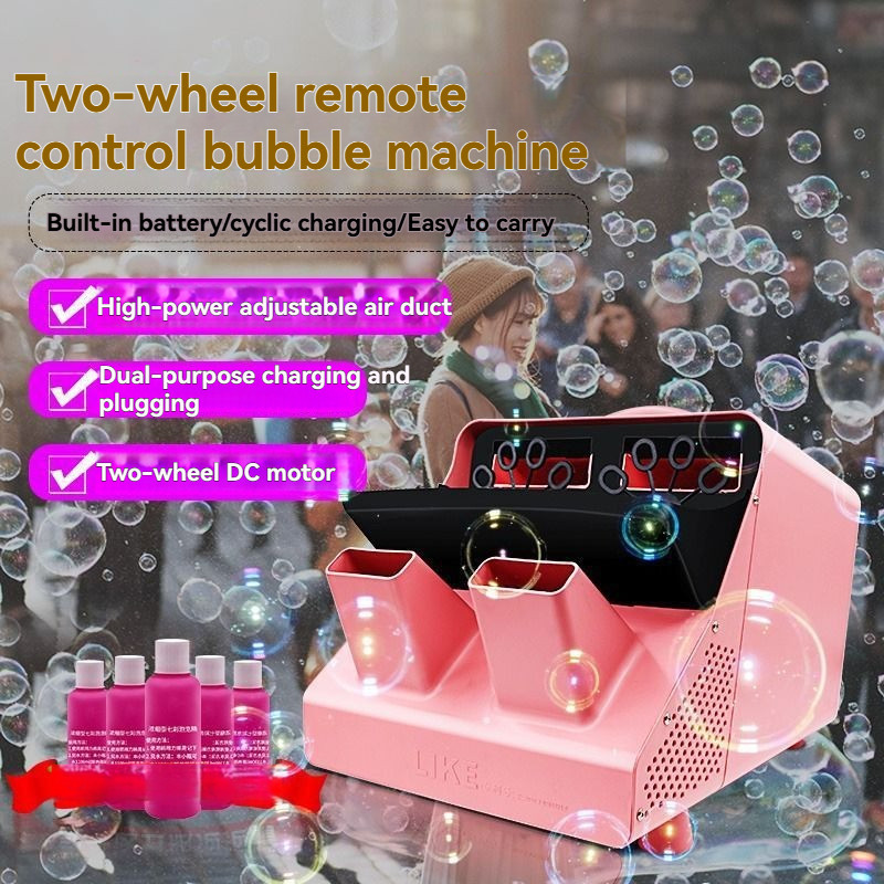 Smoke Bubble Machine Snow Bubb - Event Party Dj ulasan dan harga