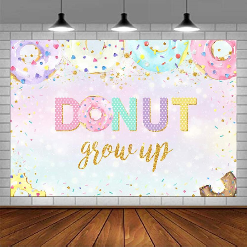Photography Backdrop Grow Up C - Dessert Table Backdrop ulasan dan harga