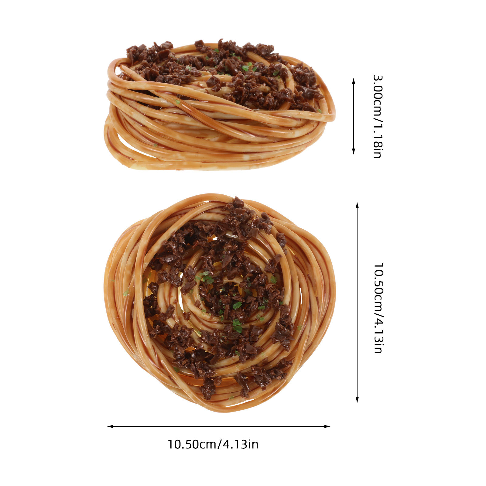 Fake Spaghetti with Meat Sauce - Event Party Shop ulasan dan harga