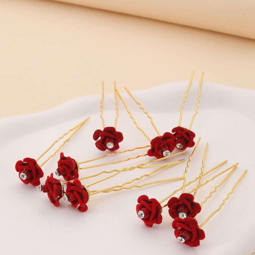 10Pcs Rose Hair Accessories We - Event Suppliers ulasan dan harga