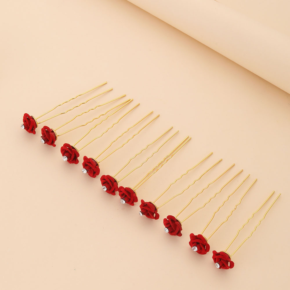 10Pcs Rose Hair Accessories We - Event Suppliers ulasan dan harga