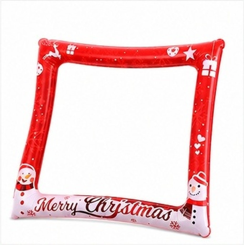Inflatable Photo Frame Christm - Photo Booth Frame ulasan dan harga