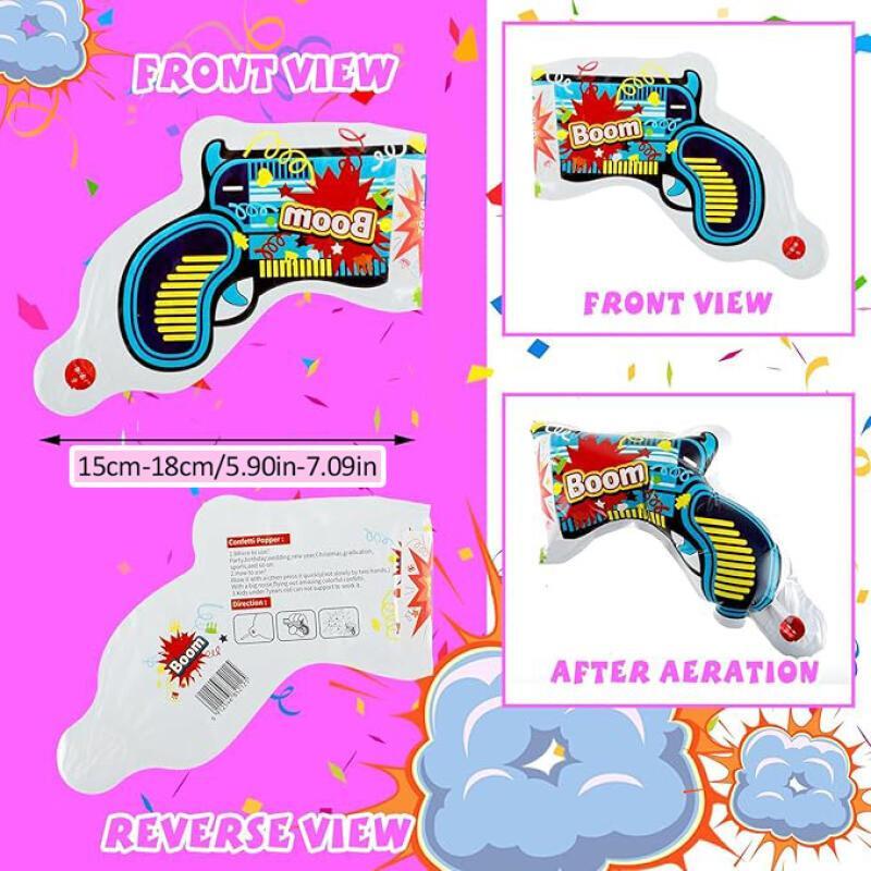 10Pcs Inflatable Boom Confetti - Confetti Cannon Tube ulasan dan harga