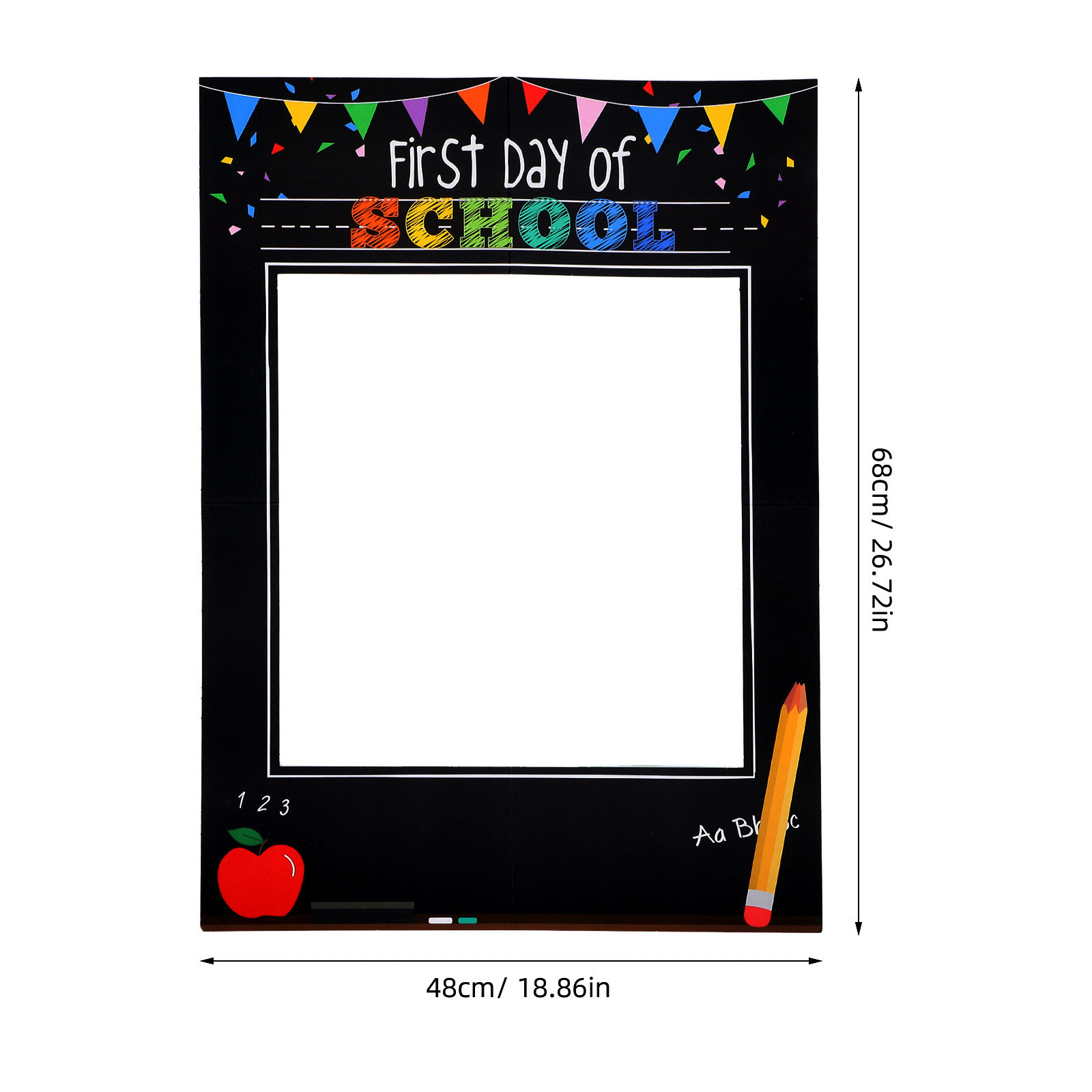 Photo Props Paper Frame Bright - Photo Booth Frame ulasan dan harga