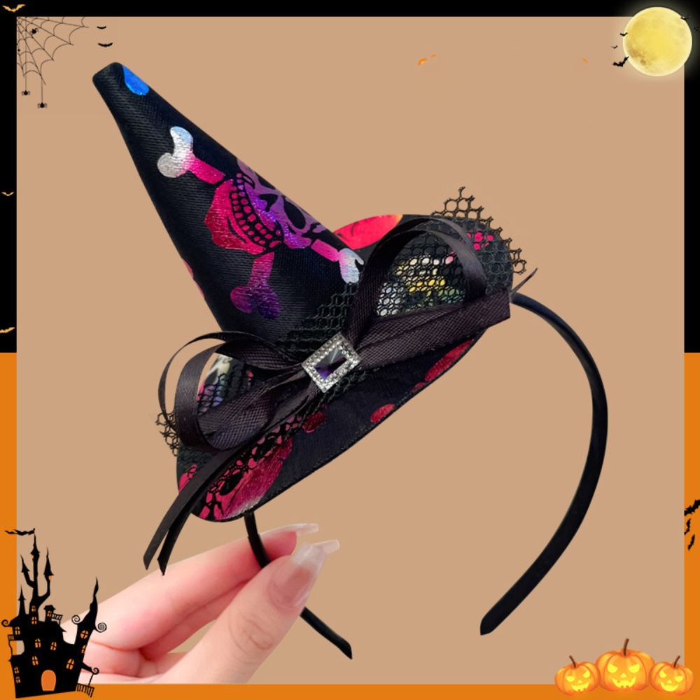 Cute Spider Halloween Witch Ha - Party Hat Cone ulasan dan harga