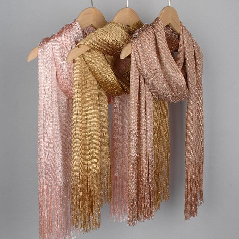 Women's shiny metallic tassel  - Event Suppliers ulasan dan harga