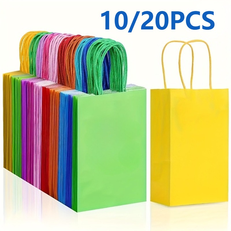 10/20PCS Colorful Kraft Paper  - Event Party Shop ulasan dan harga