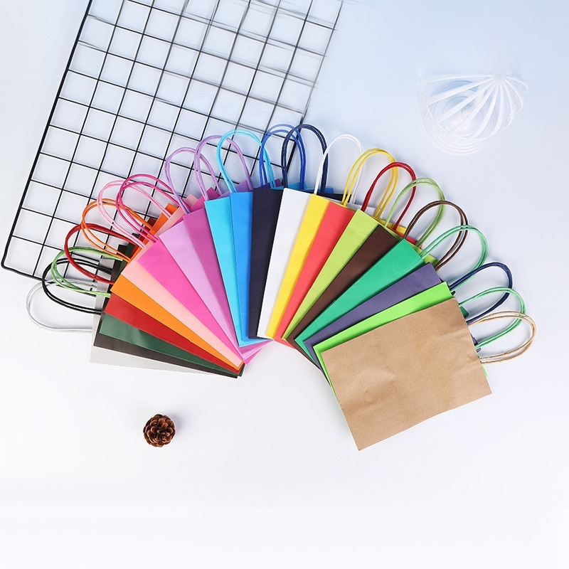 10/20PCS Colorful Kraft Paper  - Event Party Shop ulasan dan harga