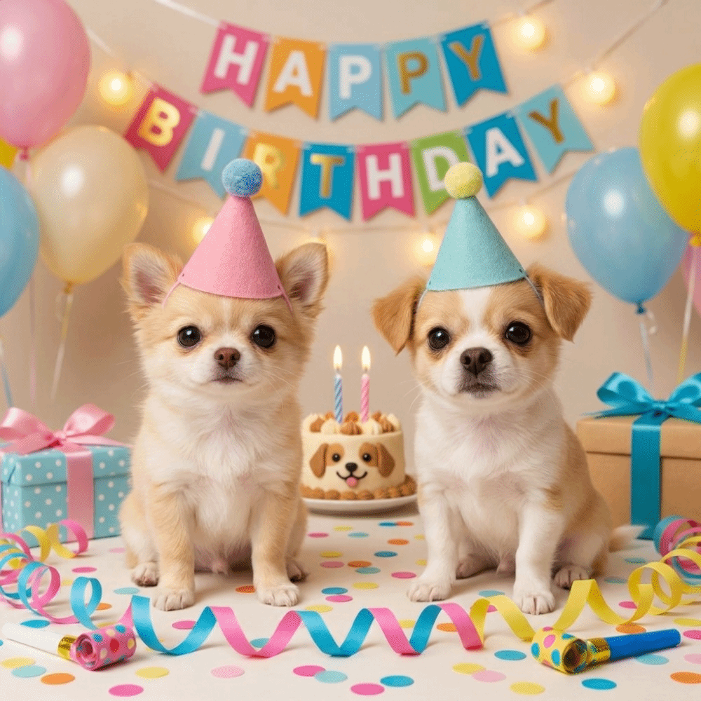 6/12/24Pcs Cute Pet Party Hat  - Party Hat Cone ulasan dan harga